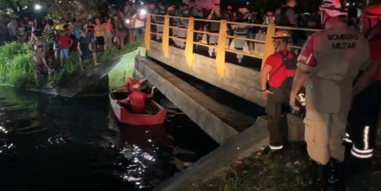 O corpo foi encontrado já de noite. Foto: Reprodução