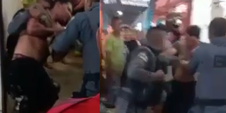 O fato ocorreu na tarde desta terça-feira (19). Foto: Reprodução