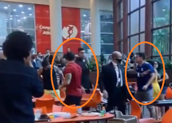 As cenas começaram a circular na internet neste sábado (9). Foto: Reprodução