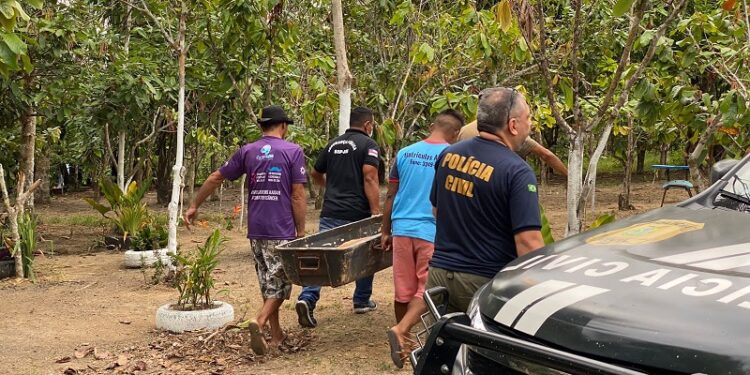 A mulher estava há alguns dias no local. Foto: Divulgação
