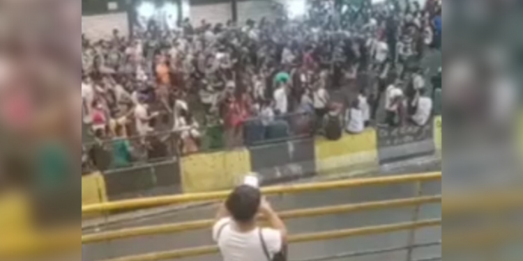 A confusão foi registrada por volta das 19h de terça-feira (12). Foto: Reprodução