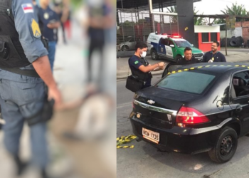 As vítimas saíam de um bar na avenida Timbiras, por volta das 4h30. Foto: Reprodução