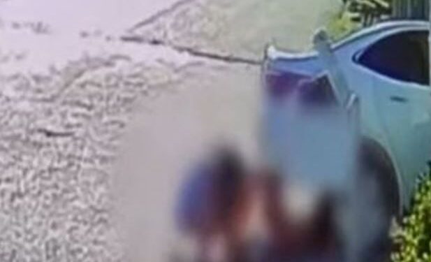 Toda a ação foi filmada por câmeras de segurança. Foto: Reprodução