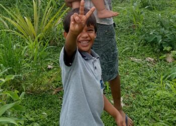 A criança teve a cabeça arrancada. Foto: Reprodução