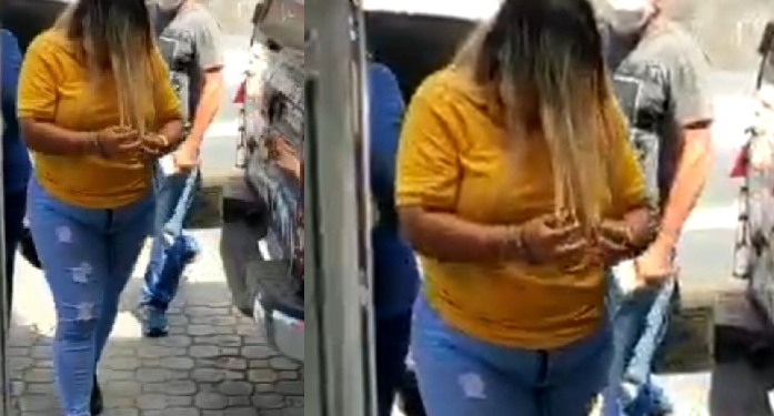 A suspeita trabalhava há dois anos numa papelaria no Centro da cidade. Foto: Reprodução