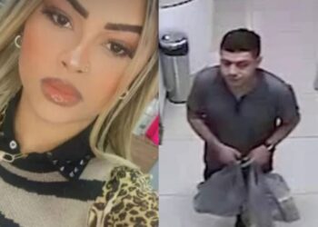 O homem seria namorado dela e é procurado pela polícia. Foto: Reprodução