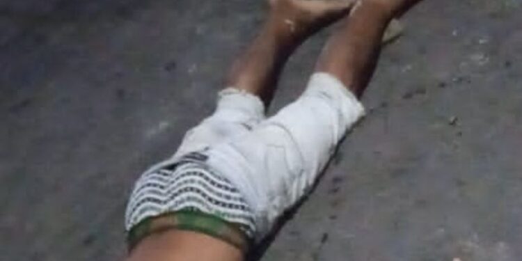 O homem não estava identificado. Foto: Reprodução