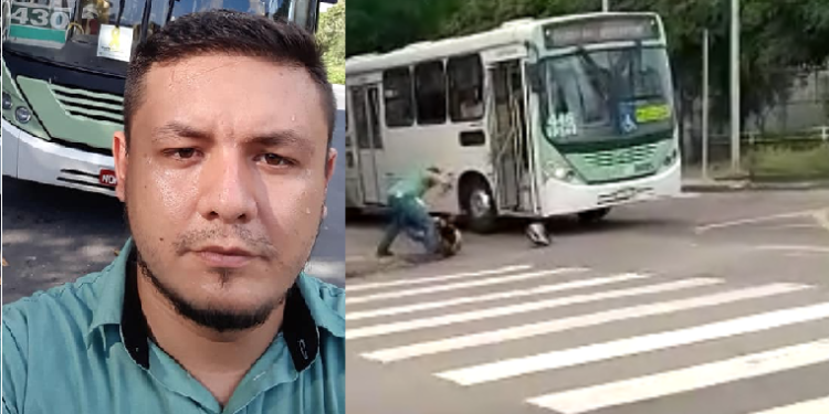 Victor Sarrazim é o motorista que foi filmado. Foto: Reprodução