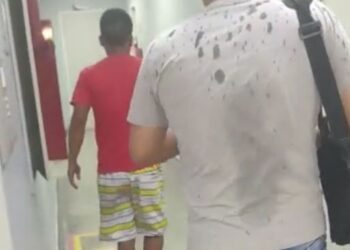 Pai e filho foram presos  por policiais do 20º DIP. Foto: Reprodução