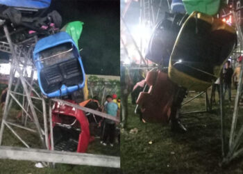 O acidente ocorreu na noite deste sábado (16). Foto: Divulgação