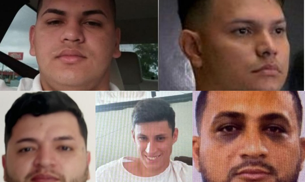 Dois suspeitos já foram presos e mais cinco são procurados. Foto: Reprodução