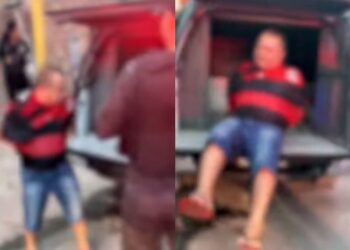 O homem tem 62 anos e as ameaçava com uma arma de fogo. Foto: Reprodução