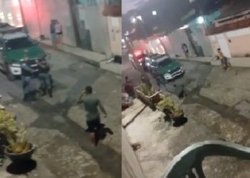 O crime ocorreu na noite deste sábado (16). Foto: Reprodução