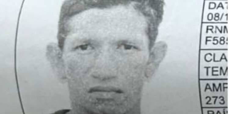 O homem chegou a ser socorrido, mas não resistiu. Foto: Reprodução