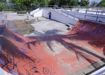 As obras são executadas pela Subsecretaria Municipal de Juventude, Esporte e Lazer (Semjel). Foto: João Viana / Semcom