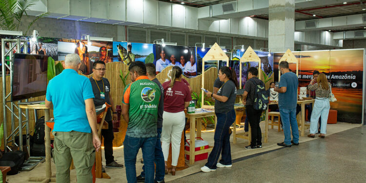 Com o slogan “A Amazônia é uma aventura”, a expectativa é que cerca de 15 mil pessoas visitem a feira entre os dias 18 a 20/8. Foto: Antônio Pereira / Semcom