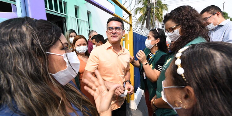 A Unidade de Saúde da Família (USF) fica localizada na rua O-43, no bairro Compensa 2, Zona Oeste. Foto: Dhyeizo Lemos/Semcom