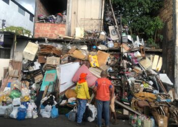 O excesso de resíduos estava há mais de cinco anos na rua. Foto: Divulgação/ Semulsp