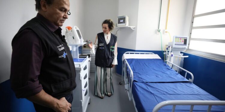 O novo Centro de Saúde Mental do Amazonas, no Planalto, zona centro-oeste de Manaus. Foto: Arthur Castro / Secom