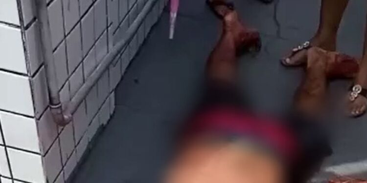 O pai chegou a ser levado ao SPA Danilo Corrêa, mas não resistiu aos ferimentos. Foto: Reprodução