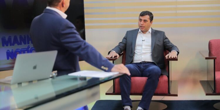 O governador deu entrevista para a  Rádio Tiradentes na manhã desta segunda-feira (8). Foto: Diego Peres - Divulgação