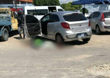 O crime ocorreu na manhã desta terça-feira (9) por dupla não identificada. Foto: Reprodução