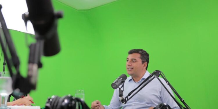 O governador deu uma entrevista para um site local. Foto: Diego Peres - Divulgação