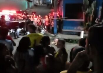 O crime aconteceu na noite desta terça-feira (9) e o menino não seria morador da área. Foto: Reprodução