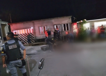 Os tiros atingiram as costas da vítima. Foto: Reprodução