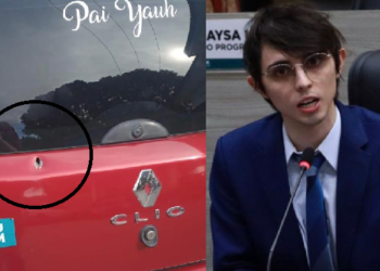 A ameaça foi registrada no 13º Distrito Integrado de Polícia (DIP). Foto: Divulgação e Reprodução/Internet