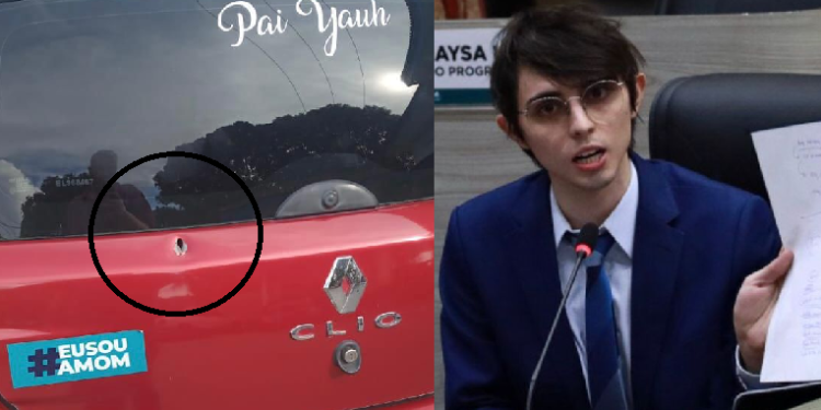 A ameaça foi registrada no 13º Distrito Integrado de Polícia (DIP). Foto: Divulgação e Reprodução/Internet