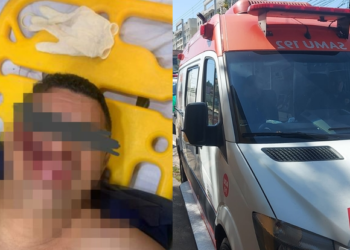 O homem conseguiu sobreviver e pedir ajuda da 12ª Cicom. Foto: Divulgação