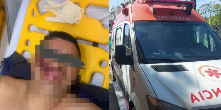 O homem conseguiu sobreviver e pedir ajuda da 12ª Cicom. Foto: Divulgação