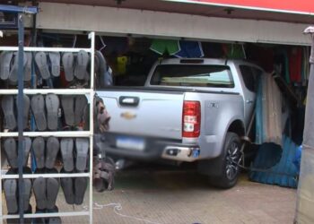 O fato aconteceu na madrugada desta segunda-feira (1º). Foto: Reprodução