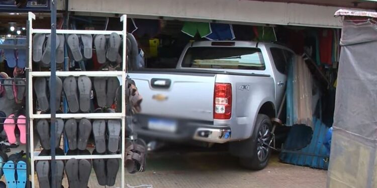 O fato aconteceu na madrugada desta segunda-feira (1º). Foto: Reprodução