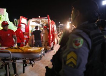 O acidente aconteceu no domingo (29), durante a apresentação. Foto: Reprodução