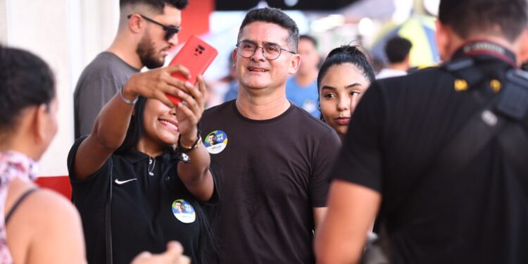O prefeito tem cumprido agenda para vários candidatos que ele apoia. Foto: Avante Amazonas
