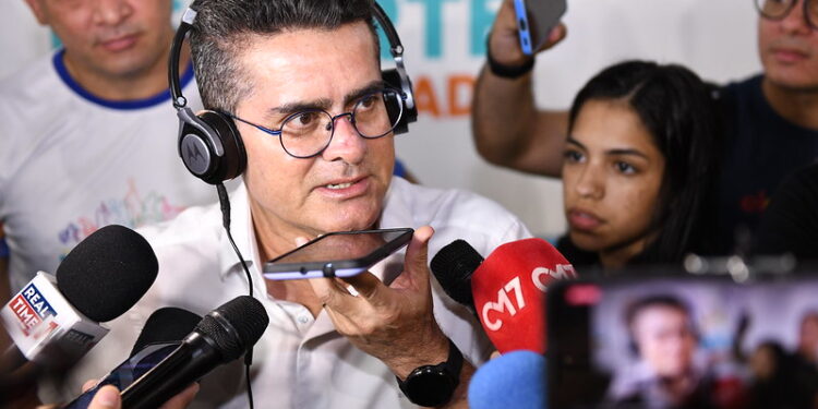 David Almeida deu as declarações durante o lançamento do 'Manaus Esportiva'. Foto: Dhyeizo Lemos / Semcom