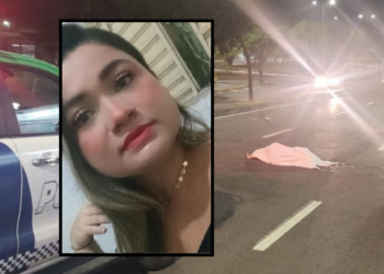 A vítima estava na garupa da moto e não resistiu. Foto: Reprodução