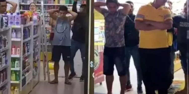 O crime ocorreu no sábado (30) e houve negociação entre os bandidos e a PM. Foto: Reprodução