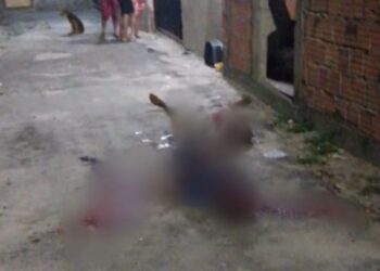 O crime ocorreu nessa madrugada, no bairro Cidade de Deus, Zona Norte. Foto: Reprodução