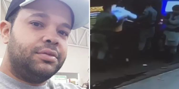 O homem foi encontrado morto horas após ser colocado em viatura. Foto: Reprodução