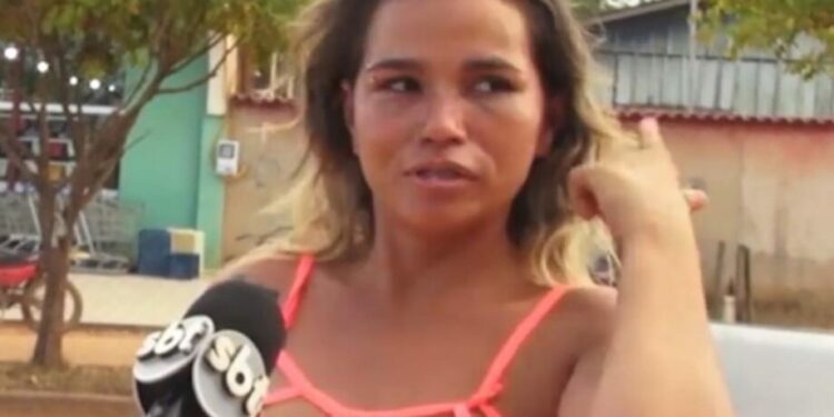 A mulher foi executada com vários tiros. Foto: Reprodução