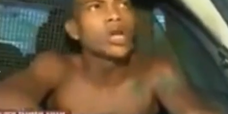 Suspeito foi apontado como o mesmo do vídeo de 2015. Foto: Reprodução