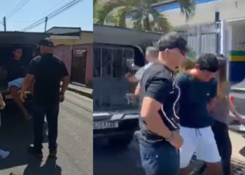 Alex foi preso, mas negou tudo na delegacia. Foto: Reprodução