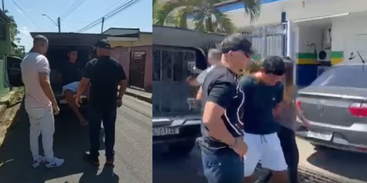 Alex foi preso, mas negou tudo na delegacia. Foto: Reprodução