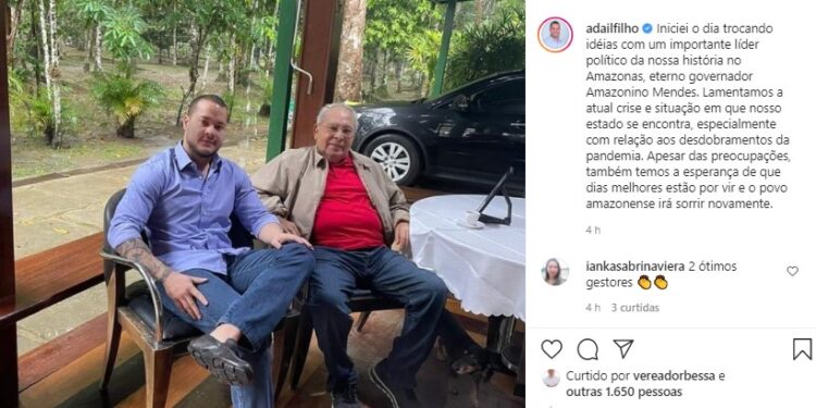 A foto já foi até apagada das redes sociais. Foto: Reprodução