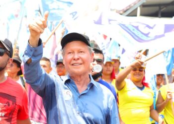 Candidato ao senado disse que vai se manter forte quando o assunto for o Amazonas. Foto: Karla Vieira / Assessoria AVN