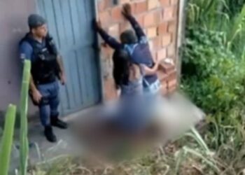 Um vídeo mostra como o pai ficou ao saber do ocorrido. Foto: Reprodução