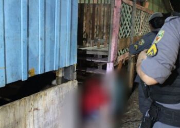 O homem tentou correr e foi atingido com os tiros na cabeça. Foto: Reprodução